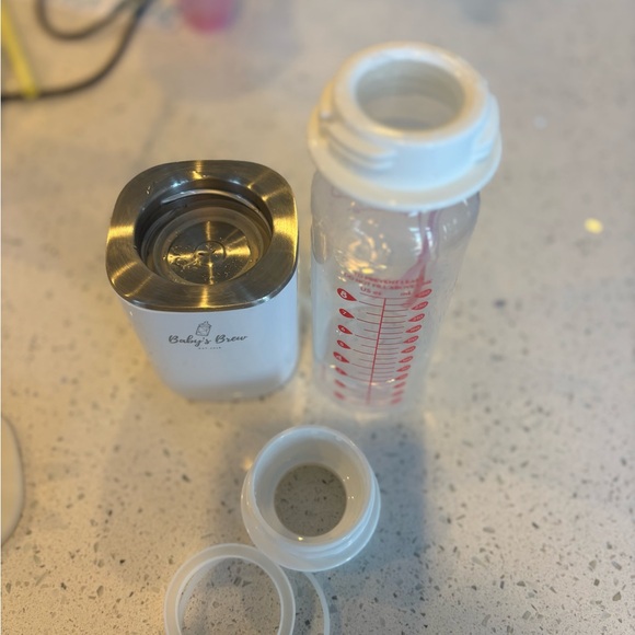 White Portable Bottle Warmer - Picture 3 of 3